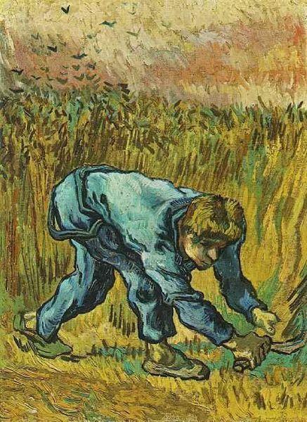 Vincent Van Gogh Reaper with Sickle